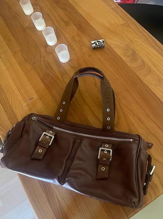Longchamp Taschen für Damen: Longchamp Leder Handtasche – Gebraucht aus Basel von misslary