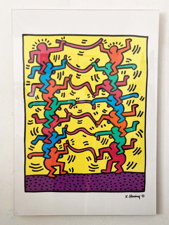 Keith Haring Untitled Poster Plakat 70x100cm Estate Print 1