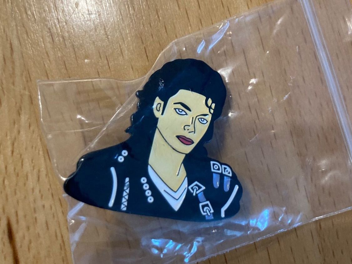 Spille & Fermagli: Michael Jackson Pin Anstecker  Pop Rap – Nuovo (secondo la descrizione) da Horn venduto da abutre72