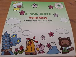 Eva Air Hello Kitty Airbus A330-300 1:200