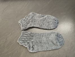 Handgestrickte Socken Fusslänge 20 cm Gr.36/37