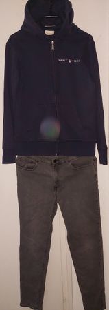 GANT JAQUETTE XS + PANTALON 170/75 slim SET- COLLECTION PRIV
