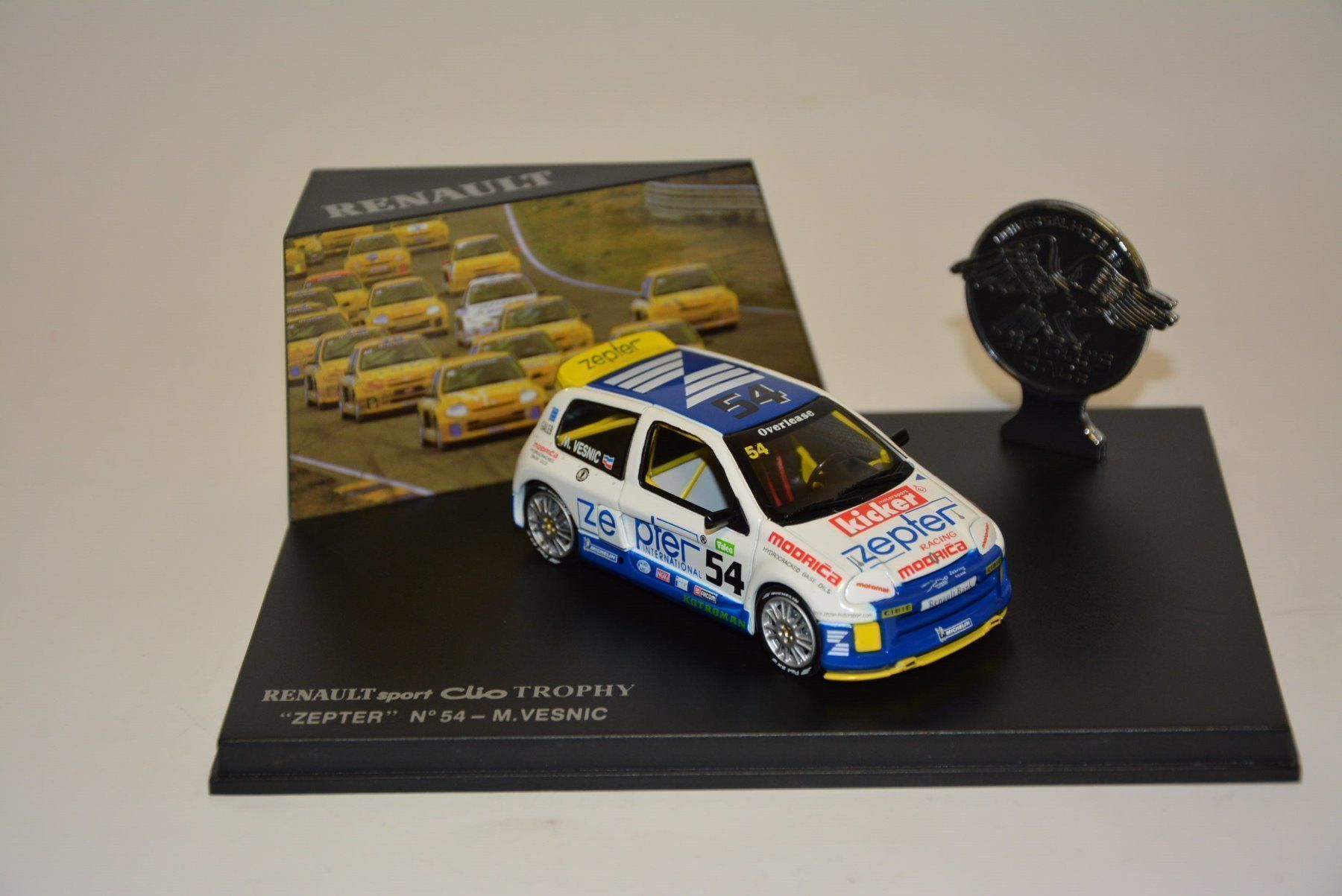 Renault Modellautos: Renault Clio Trophy "Zepter" N°54 , 1:43 – Neu und originalverpackt aus Goldach von Feivel9 1
