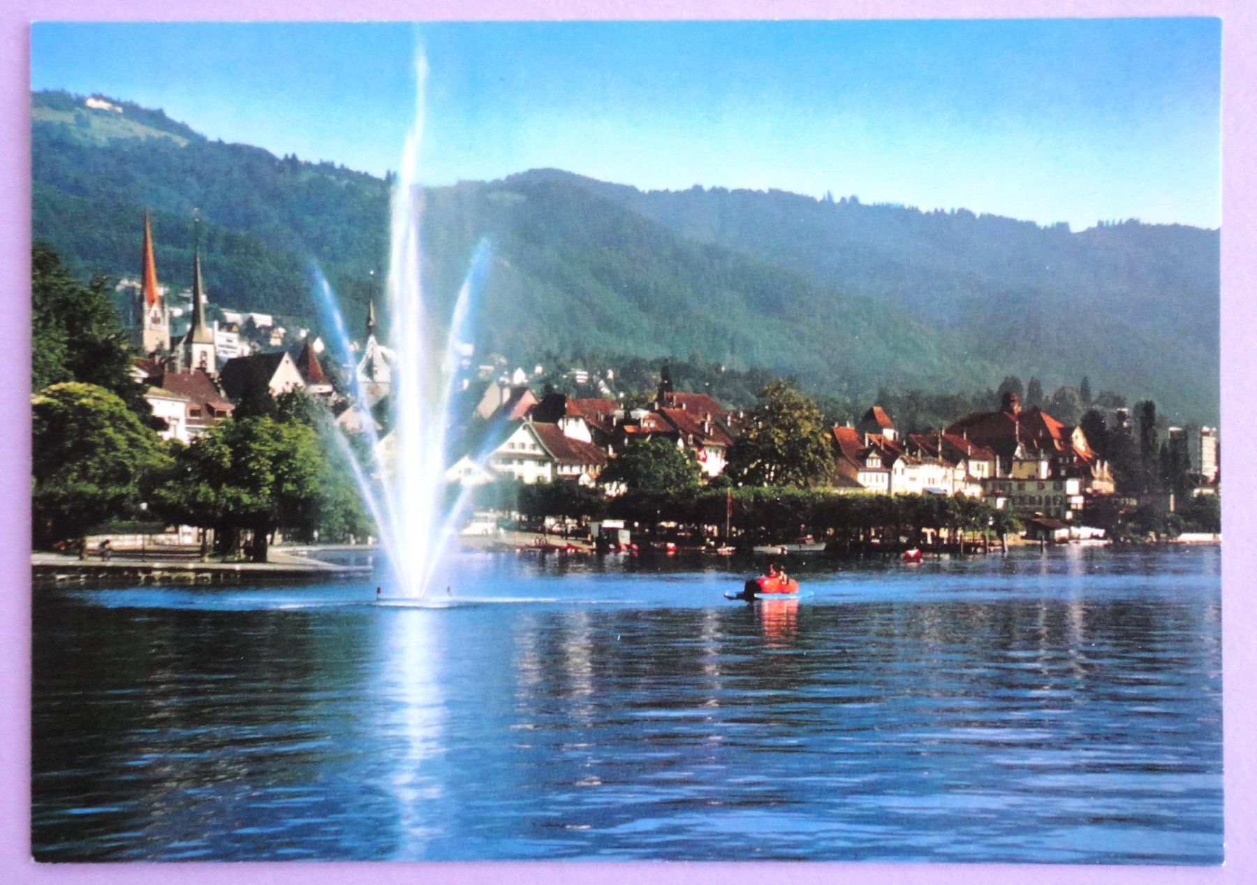 Cartoline postali: Zug – Usato da Fétigny venduto da Billy2miny