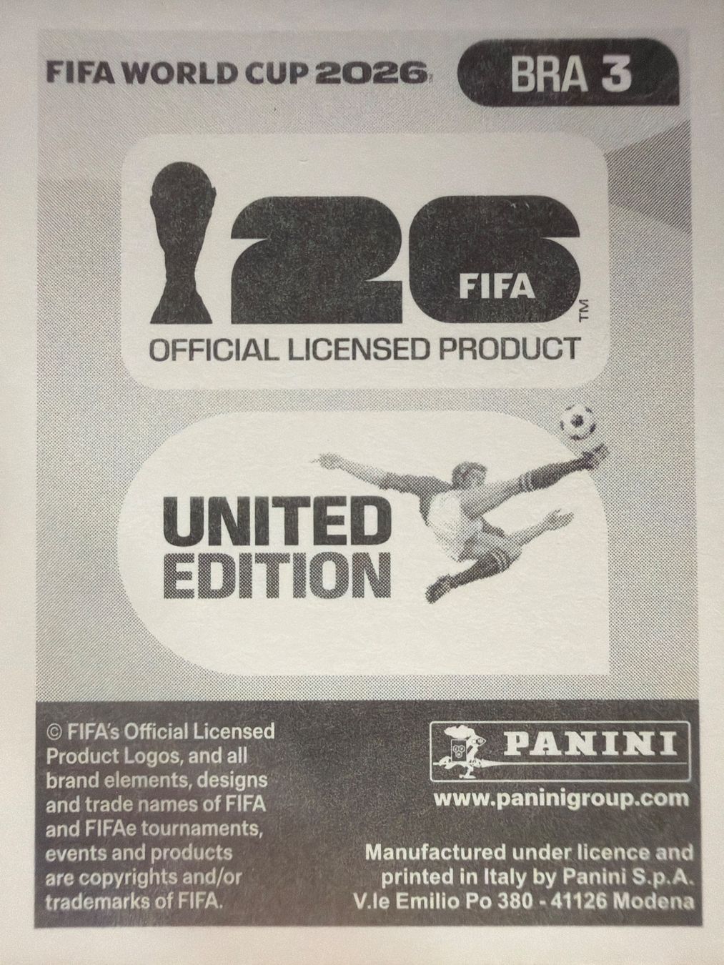 Panini Sammelbilder & Trading cards: Panini BRA3 – Neu (gemäss Beschreibung) aus Susten von Rechnun 1