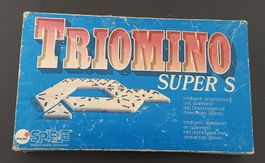 ÄLTERES *TRIOMINO* 16 X 26/VOLLST. MIT 56 ST./ANL./GEBRAUCHT