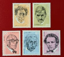 PORTRAITS ERNI SATZ 511- 515 1972** POSTFRISCH