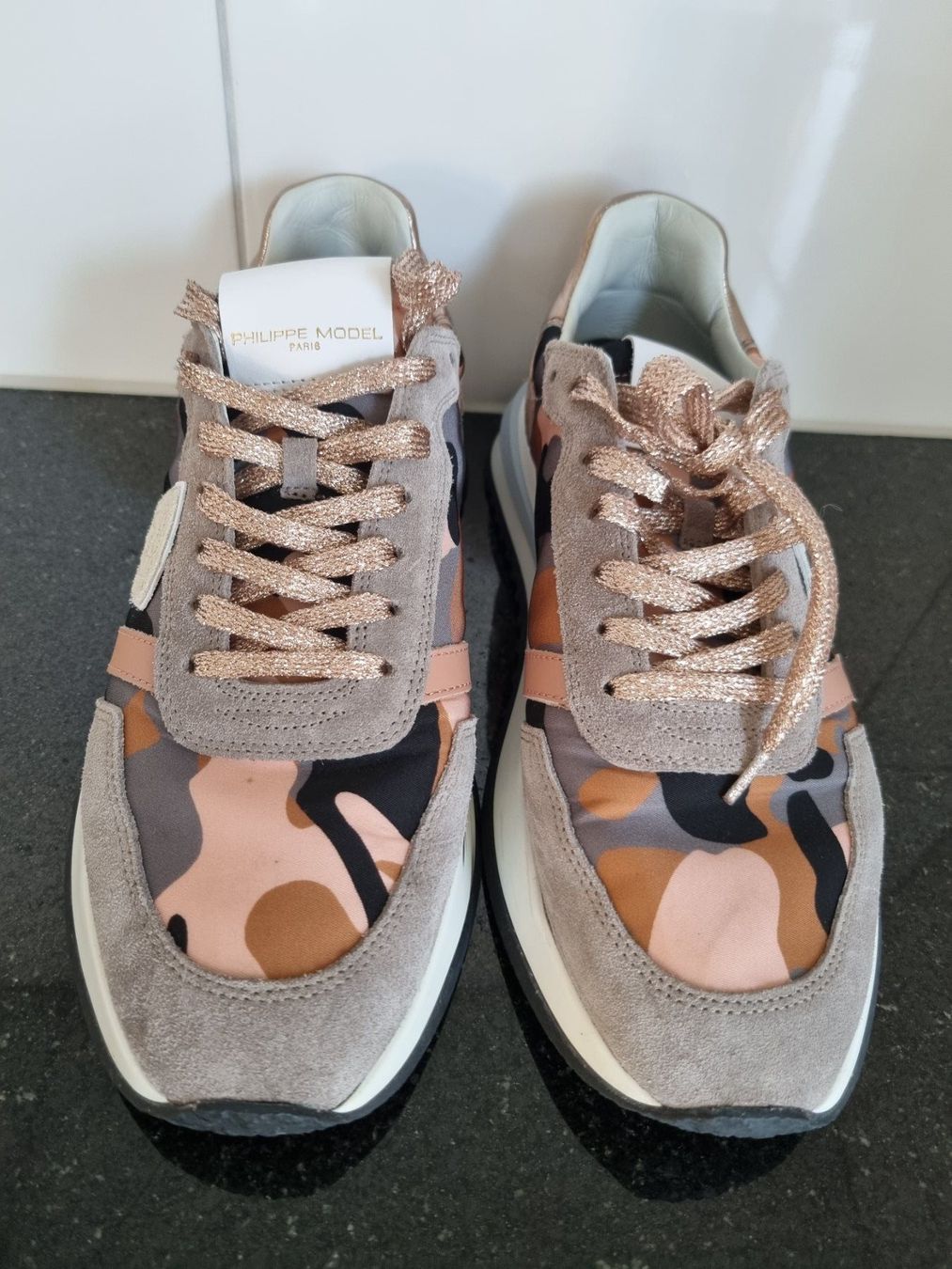 Scarpe da donna: Philippe Model Tropez Sneaker in Camouflage Gr. 38 – Nuovo (secondo la descrizione) da Basel venduto da Fruchtkorb 2