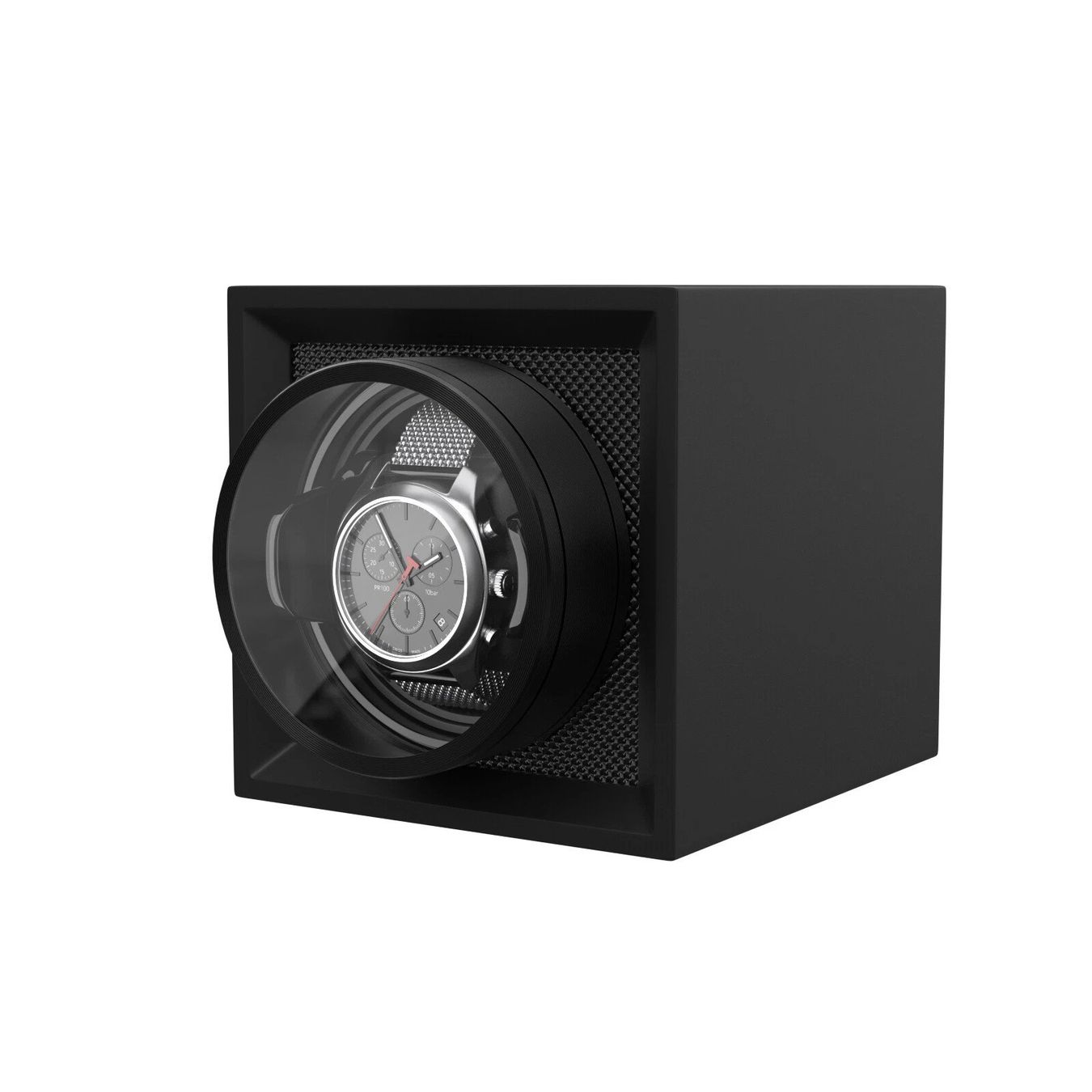 Cofanetto carica e porta orologi: 1x Uhrenbeweger + Abdeckung Uhrendreher Uhrenbox – Nuovo e nell'imballaggio originale da Wallenwil venduto da toesstalvertrieb 6