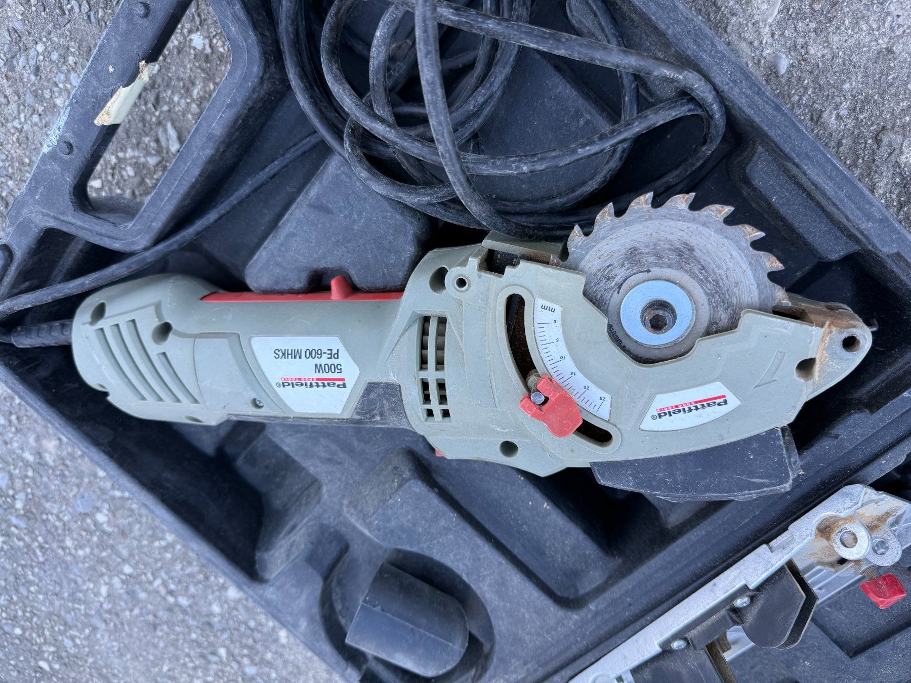 Sägen: Mini scie circulaire de précision Pattfield 500W +Accessoire – Gebraucht aus Etoy von mds1110 2