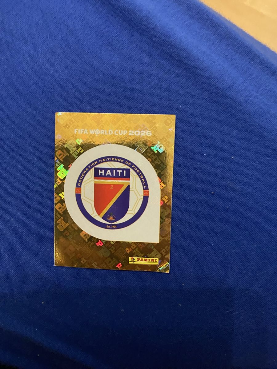 Panini Sammelbilder & Trading cards: Sammelbild panini gold Haiti – Neu (gemäss Beschreibung) aus Amriswil von samettigerli