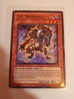 Yugioh T.G. Warwolf first Edition Card
