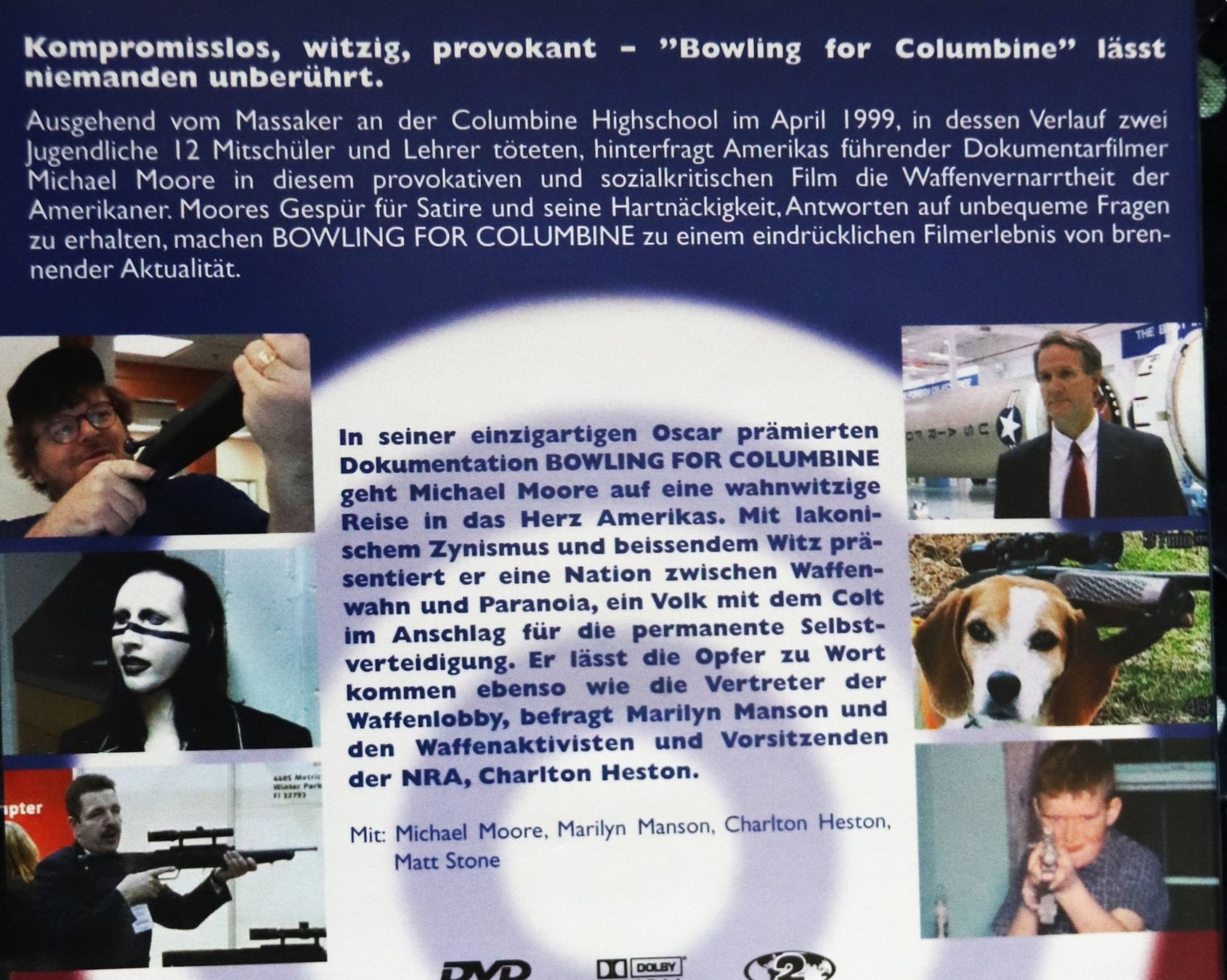 Tutti i DVDs: Bowling for Columbine von Michael Moore – Usato da Glattfelden venduto da Sirax 2