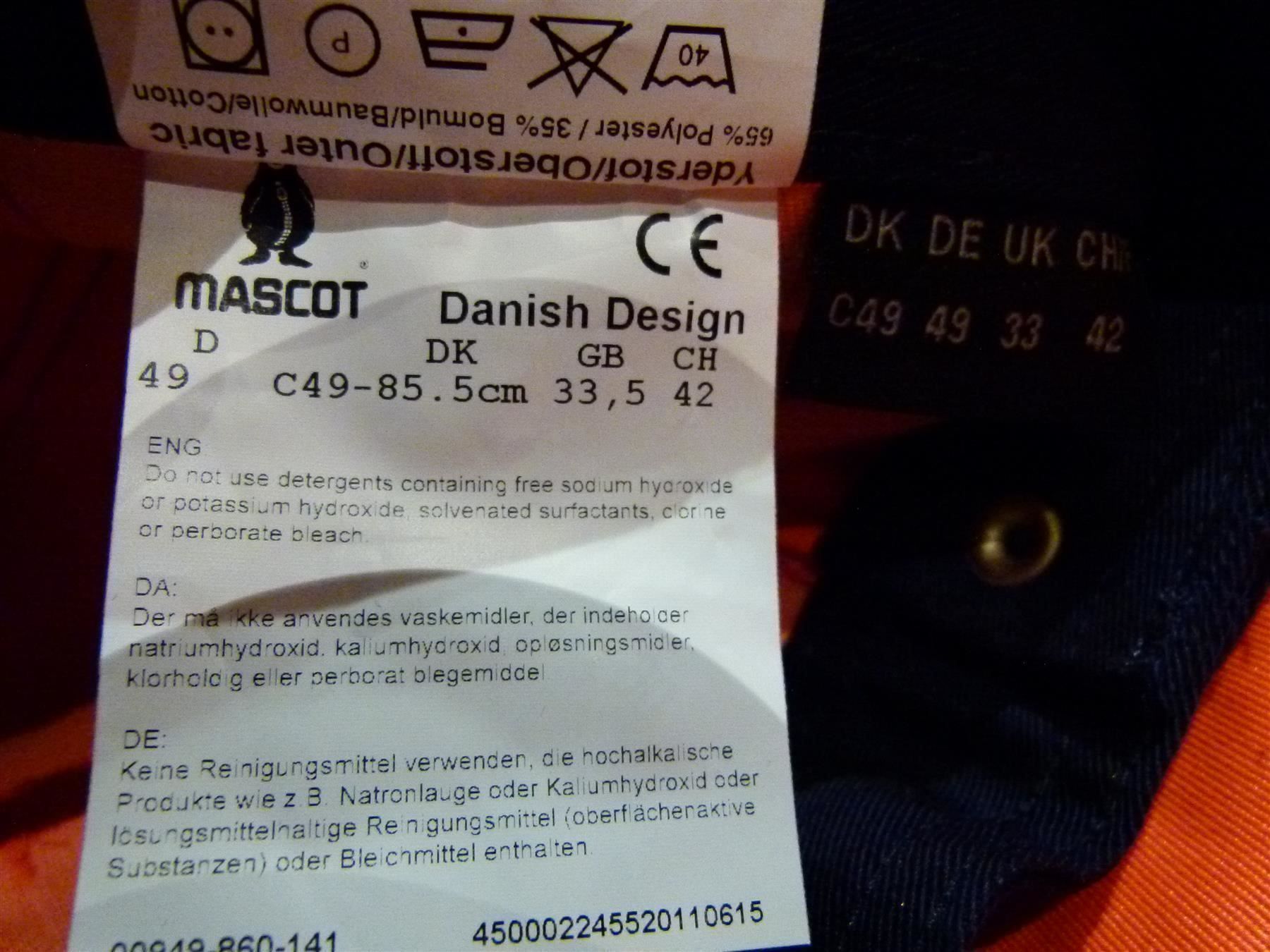 Hosen: Mascot Arbeitsshorts, Gr. 42 NEU – Neu und originalverpackt aus Uerkheim von Justi.y 7