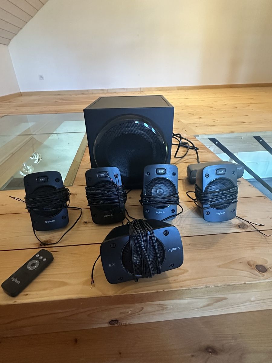 Logitech Lautsprecher: Lautsprecher logitech Z906 – Neu (gemäss Beschreibung) aus Nidau von lui_9w2t 1