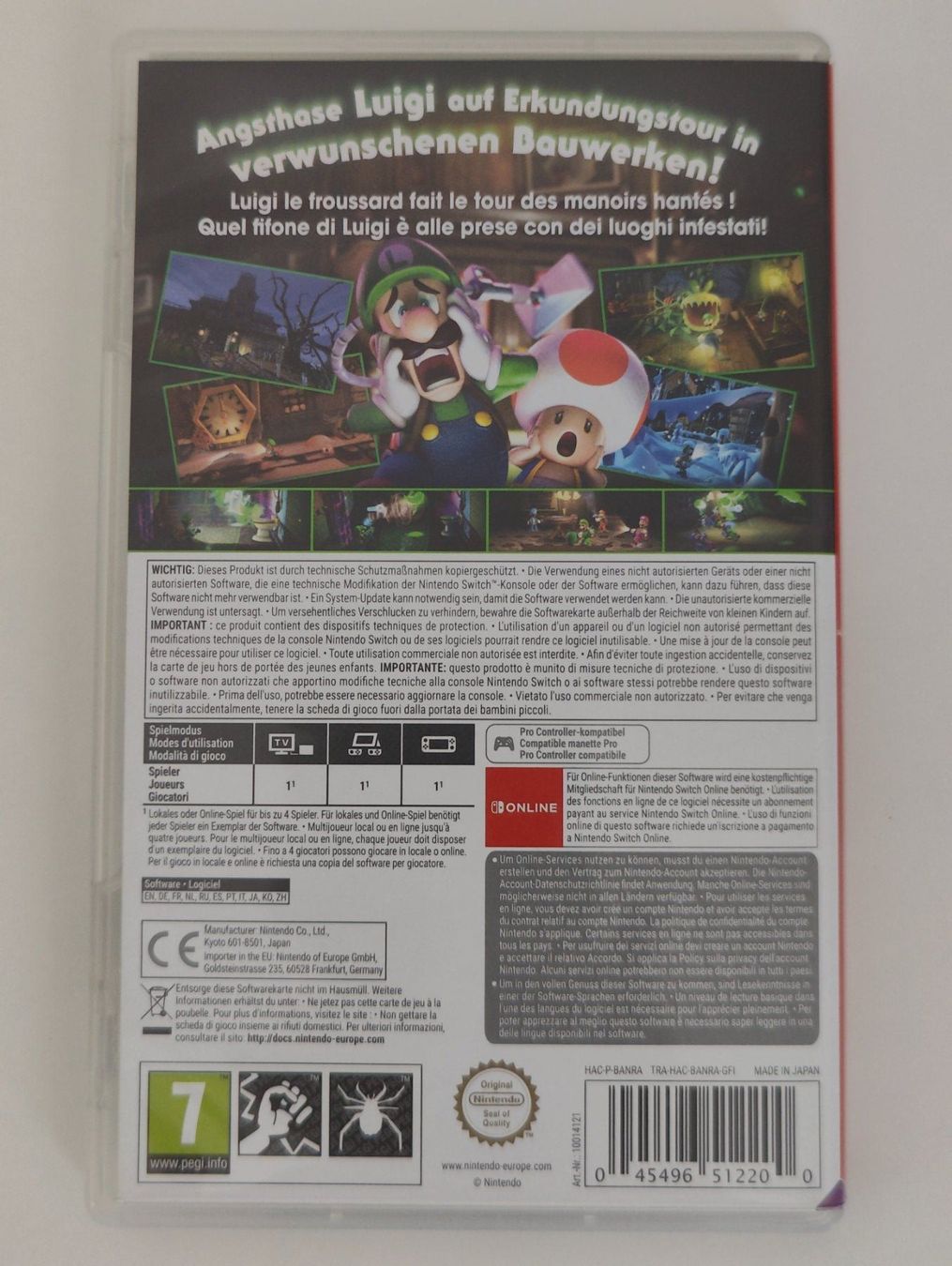 Nintendo Jeux: Luigis Mansion 2 - Nintendo Switch – D'occasion à Dintikon par Nightcom 1