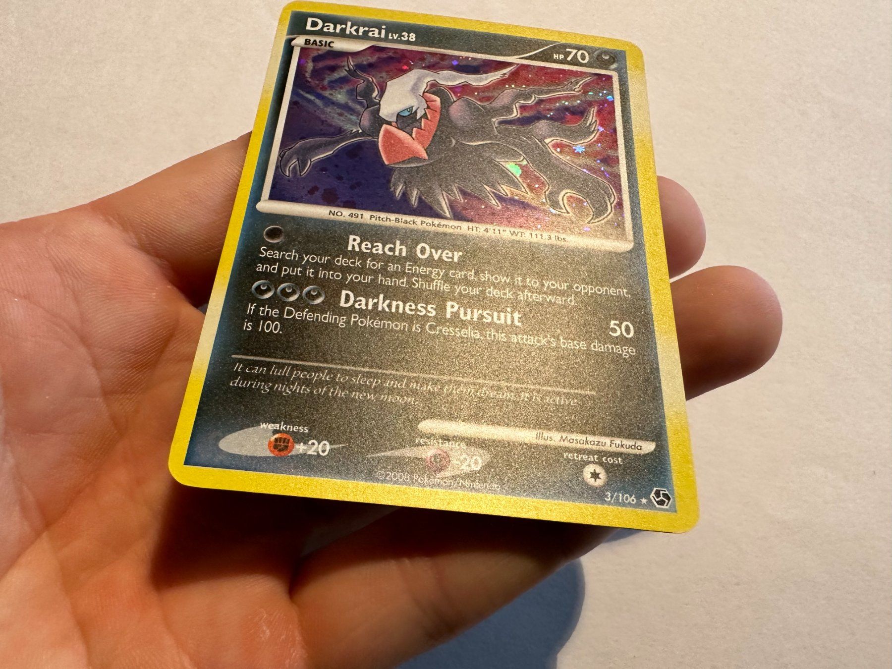 Pokémon Sammelbilder & Trading cards: Darkrai holo D&P Great Encounters EN – Gebraucht aus Hagendorn von Pokecollectorch 1