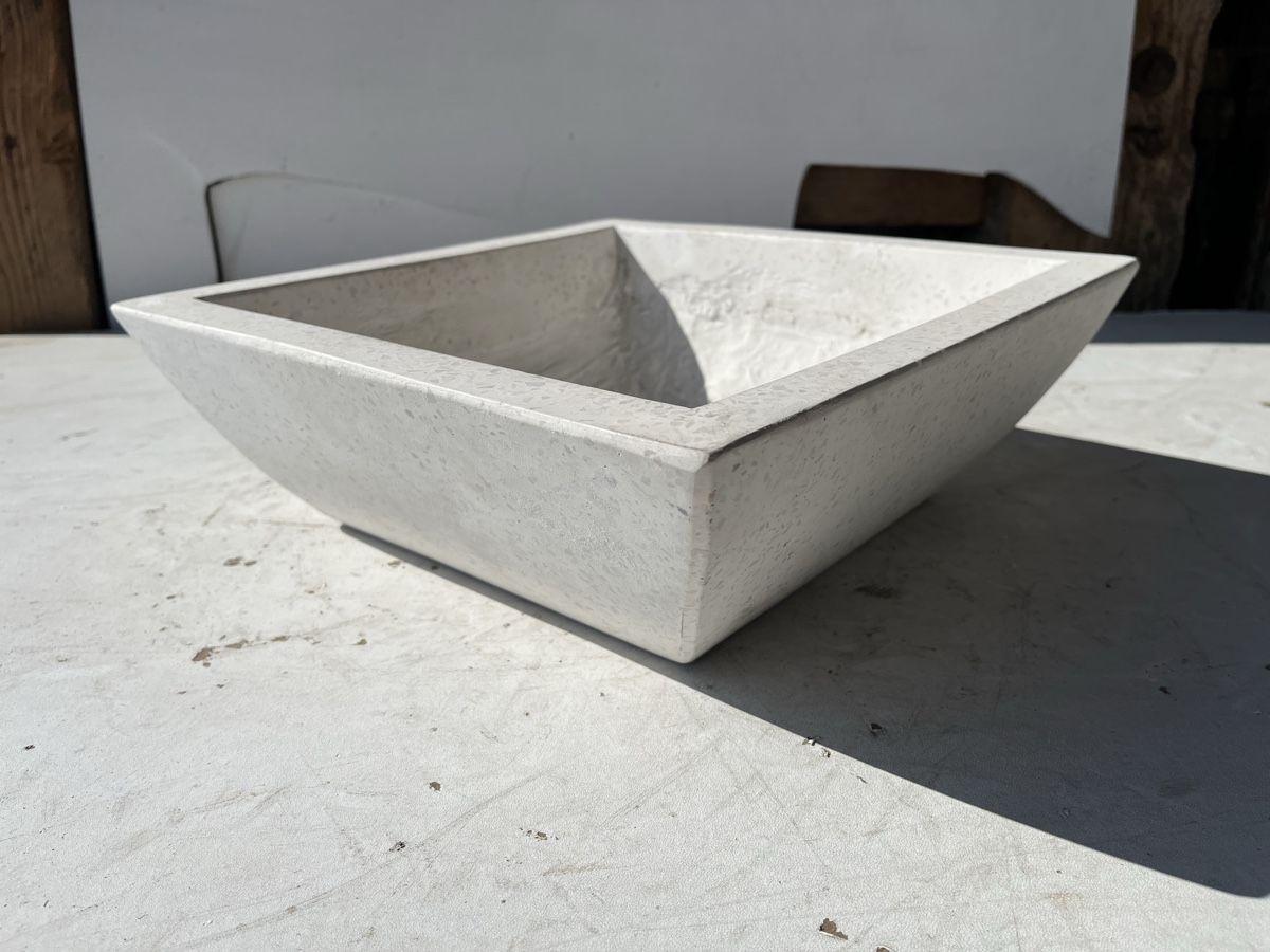Vasi per fiori: Pflanz/Bonsai Schale / Terrazzo, weiss – Nuovo (secondo la descrizione) da Wetzikon ZH venduto da seli03 1