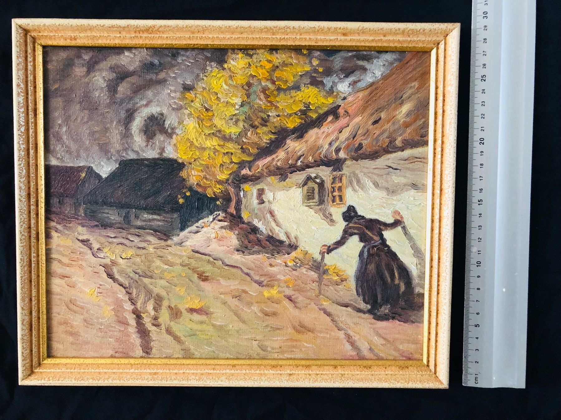 Gemälde: Gemälde von Al. Waldvogel nach Ludwig Dettmann – Gebraucht aus Glarus von KunstWerkEr-LS87 1
