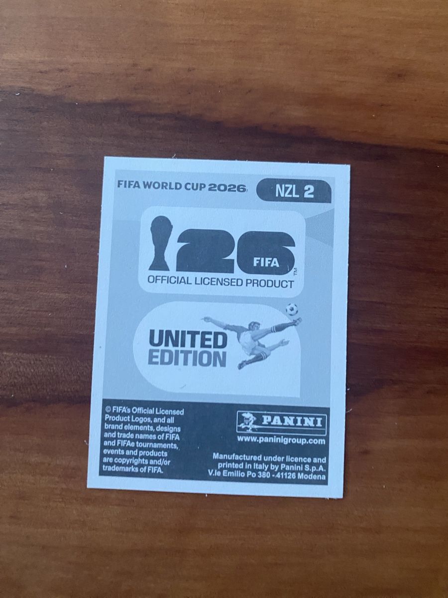 Panini Carte collezionabili: Panini NZL 2 – Nuovo e nell'imballaggio originale da Gränichen venduto da lia_1997_ 1