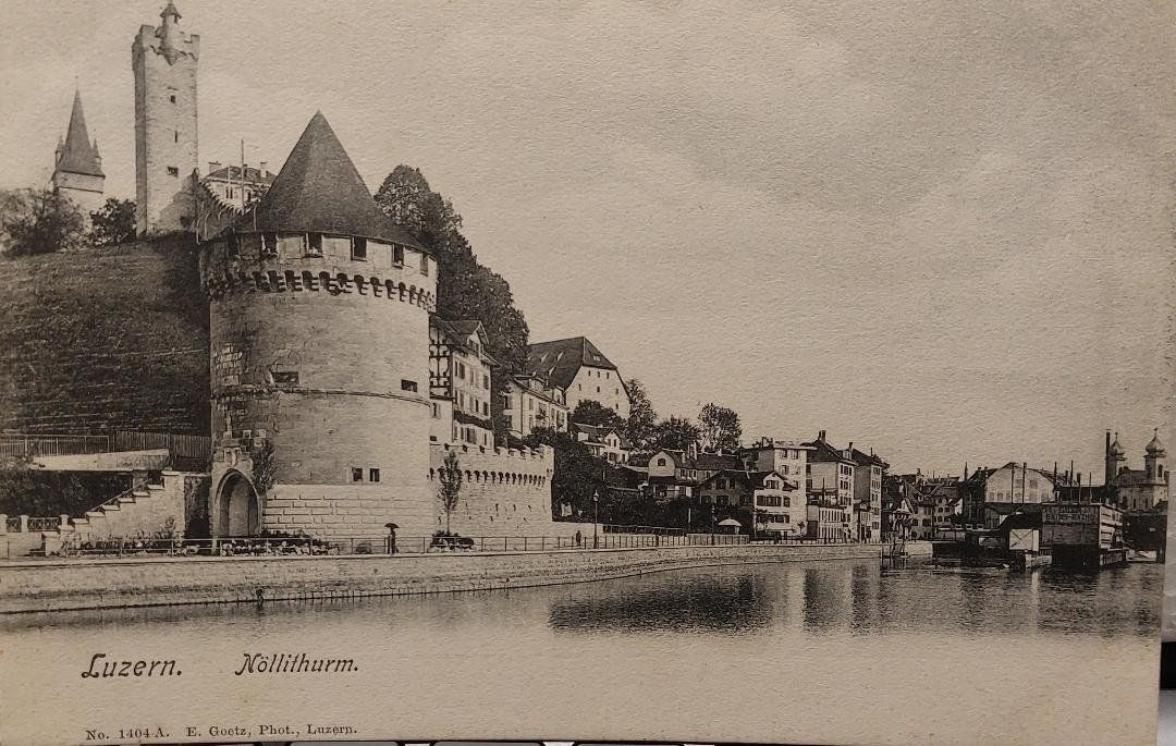 Cartoline postali: LUZERN - Nöllithurm – Usato da Delémont venduto da Domdom1