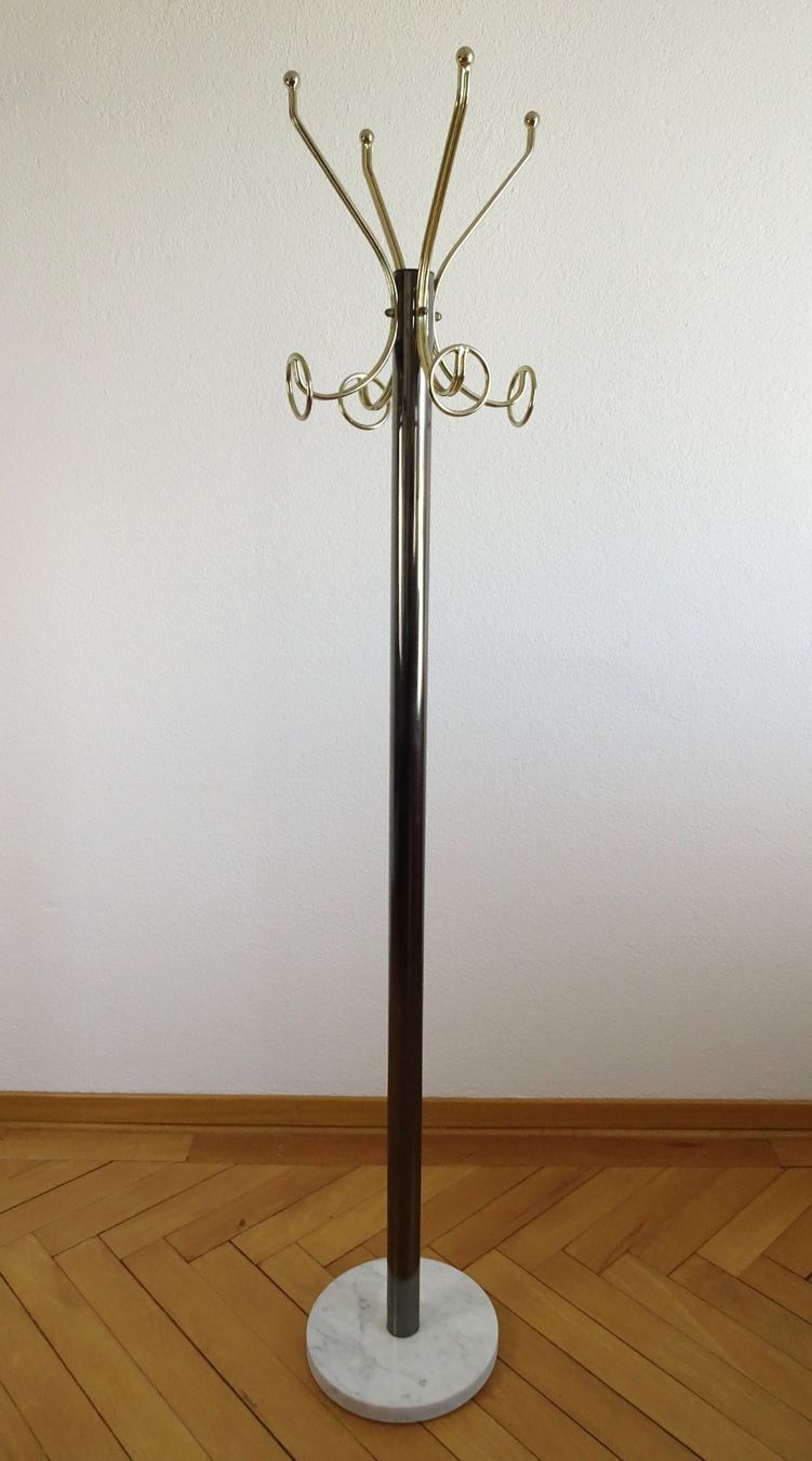Guardaroba: Vintage Kleiderständer, Chrom/Marmor – Usato da Solothurn venduto da hli_n69n