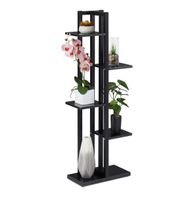 Regal für Pflanzen |dunkelbraun| 5 Ablagen