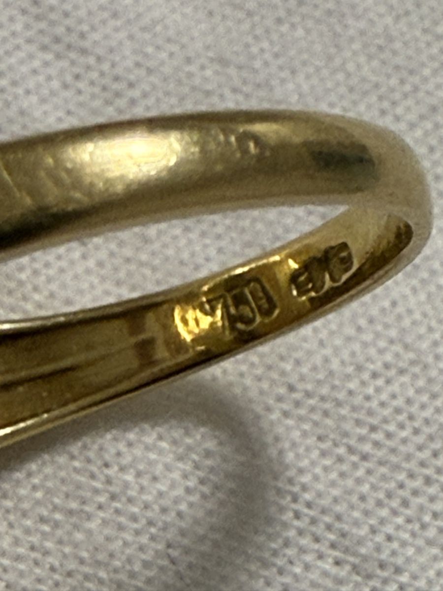 Bagues: Ring Gold 18k mit Opal – D'occasion à Oberhof par RealStone 8