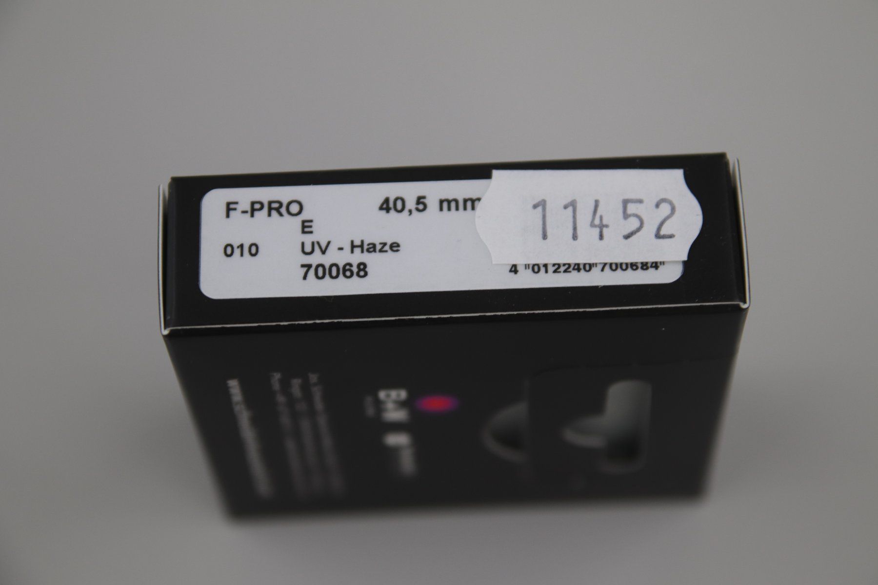Filter: B+W 40.5mm UV Filter / F-PRO – Neu und originalverpackt aus Zofingen von OWYSSAG 1