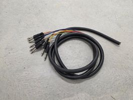 Audio Cable 2m Multicore Unbalanced 8 Channels