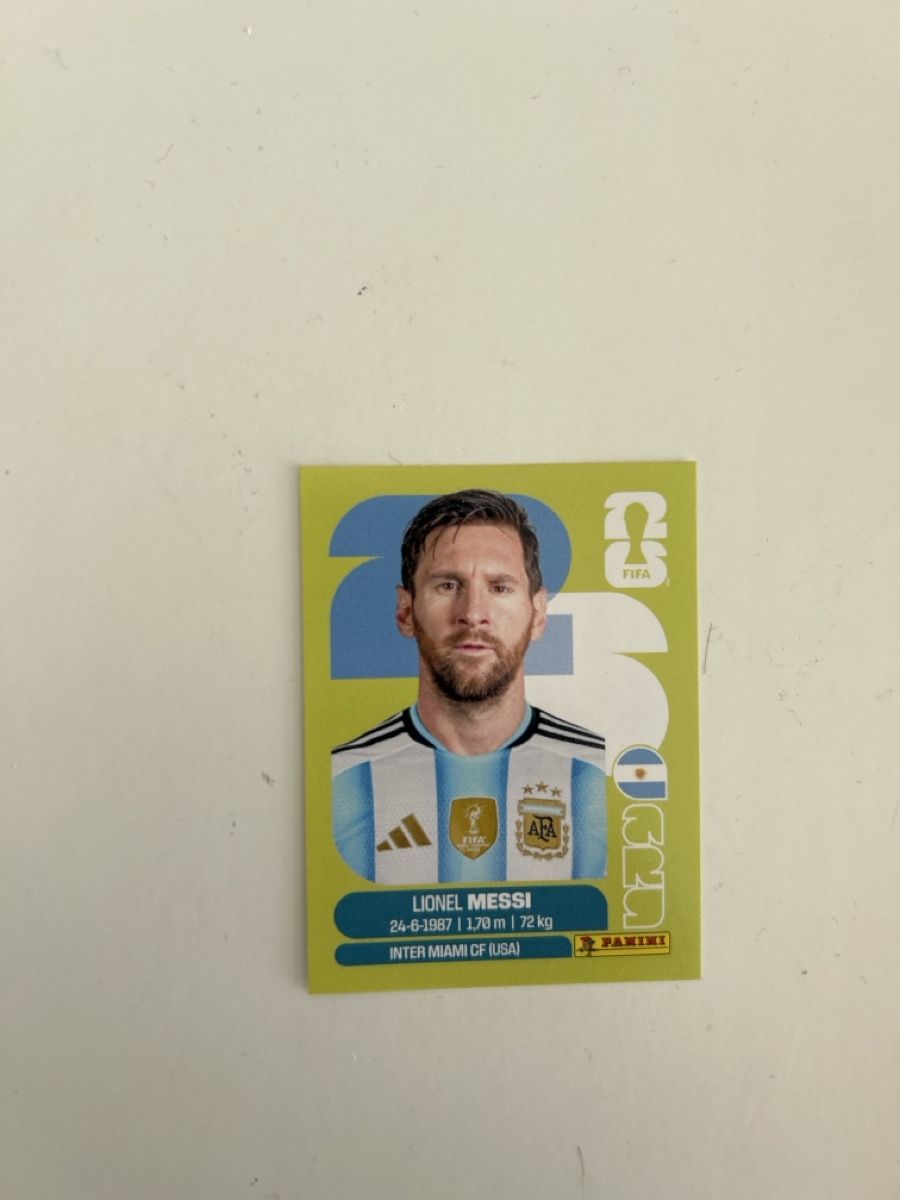 Panini Carte collezionabili: Panini Sticker Lionel Messi ARG 17 – Nuovo (secondo la descrizione) da Kleinwangen venduto da Matteo_079