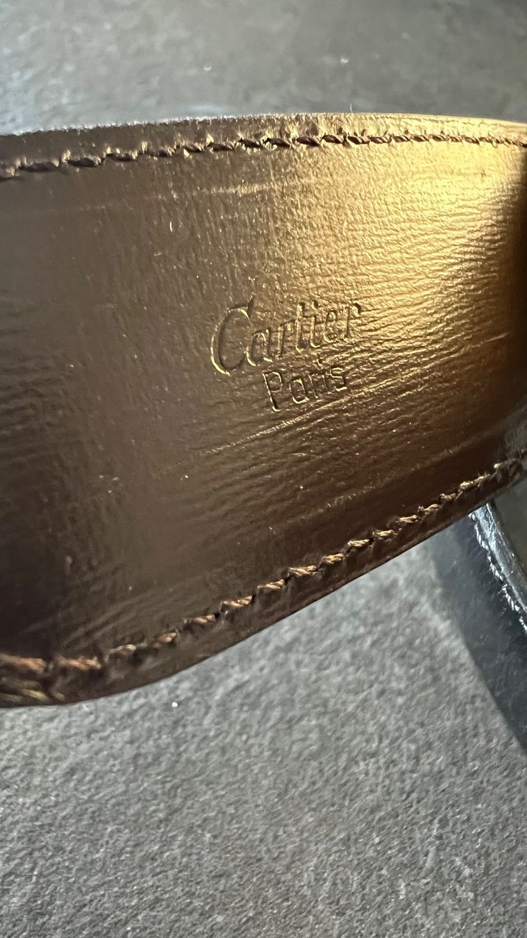 Cartier Gürtel: Cartier ceinture en cuir – Gebraucht aus Nyon von stylevintage79 2