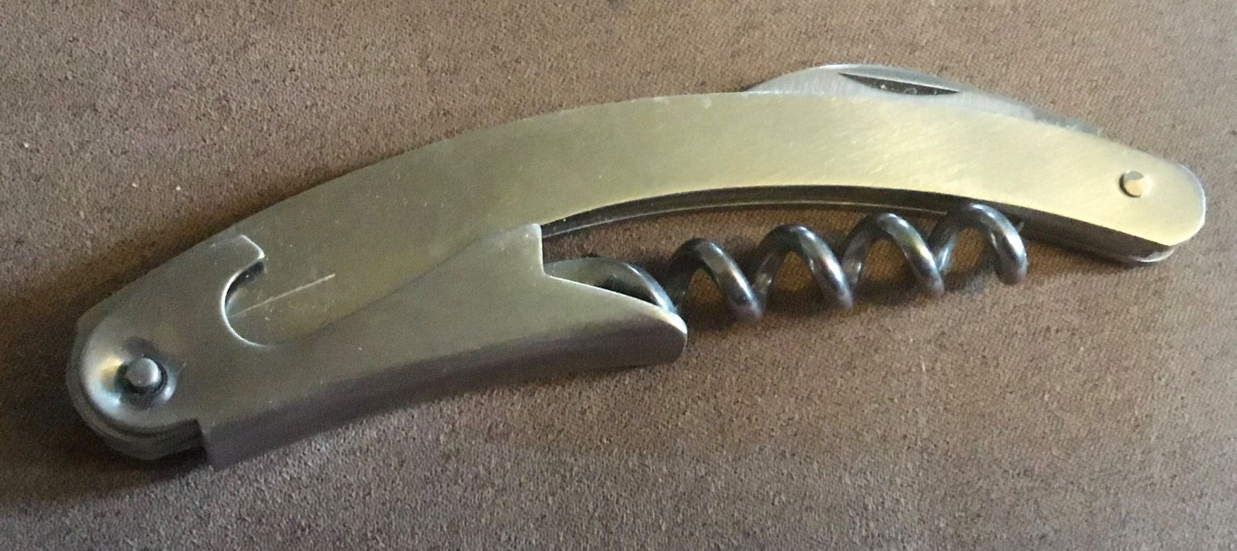 Apribottiglie & Tappi per chiusura: Korkenzieher für Sommelier Elegantes Kellnermesser – Usato da Schlieren venduto da Jeajet 1
