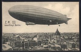 Berlin, Luftschiff Zeppelin Z.R. III üb