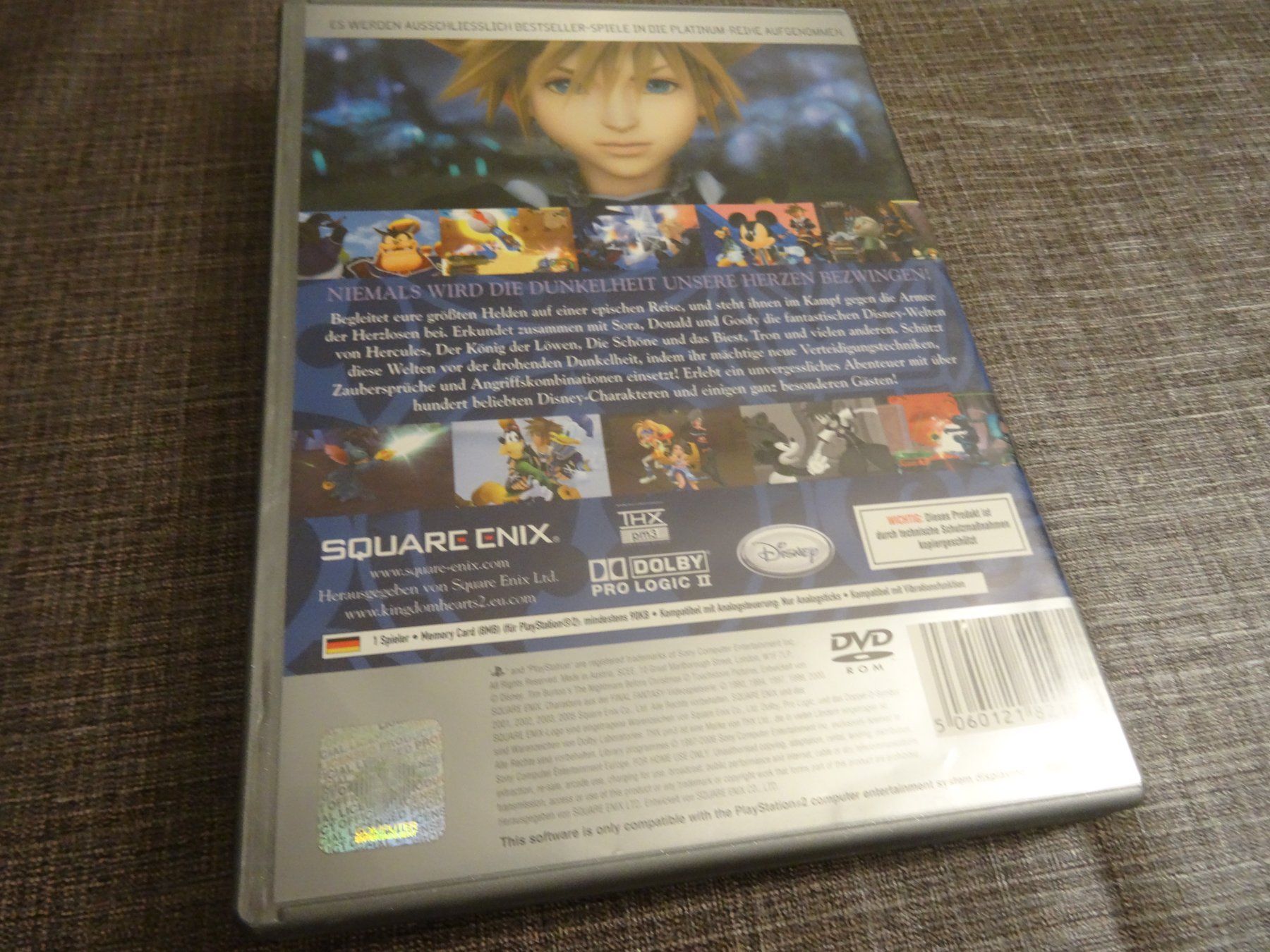 Sony Giochi: Kingdom Hearts 2 Platinum Edition PS2 – Usato da Olten venduto da Disc-Ausverkauf 2