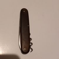 Taschenmesser F. Krieg Henne Hahn Hornschale 