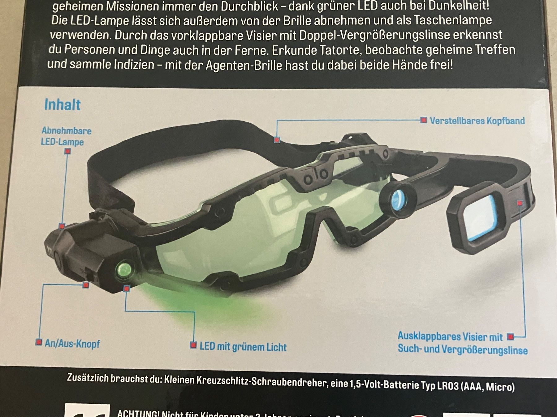 Kosmos Jouets: Agenten-Brille die drei Fragezeichen – Neuf (Voir description) à Zürich par Stellaria 3