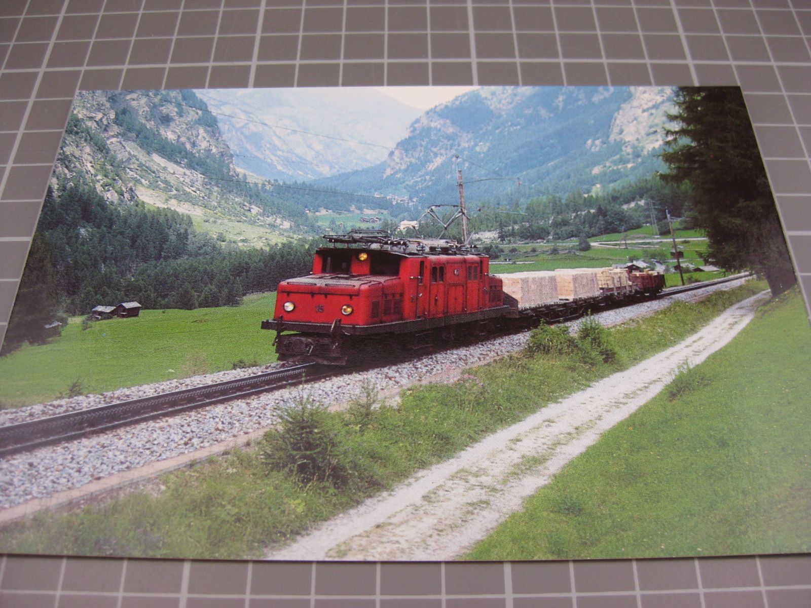 Cartoline postali: AK Unterhalb Randa mit BVZ Zug – Nuovo (secondo la descrizione) da Malters venduto da Marosko