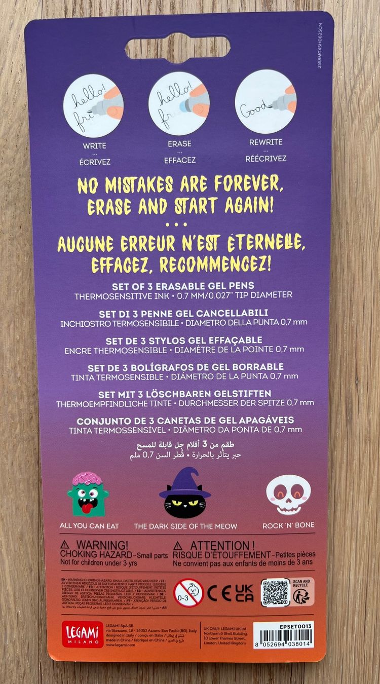 Legami Penna & Evidenziatori: LEGAMI Halloween 2025 – Nuovo e nell'imballaggio originale da Buchs SG venduto da mar_9dnm 1