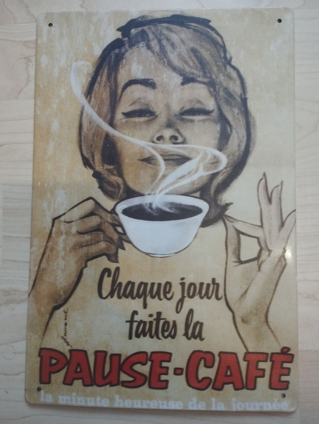 Ecriteaux: Blechschild vintage – D'occasion à Hittnau par EliasMartens