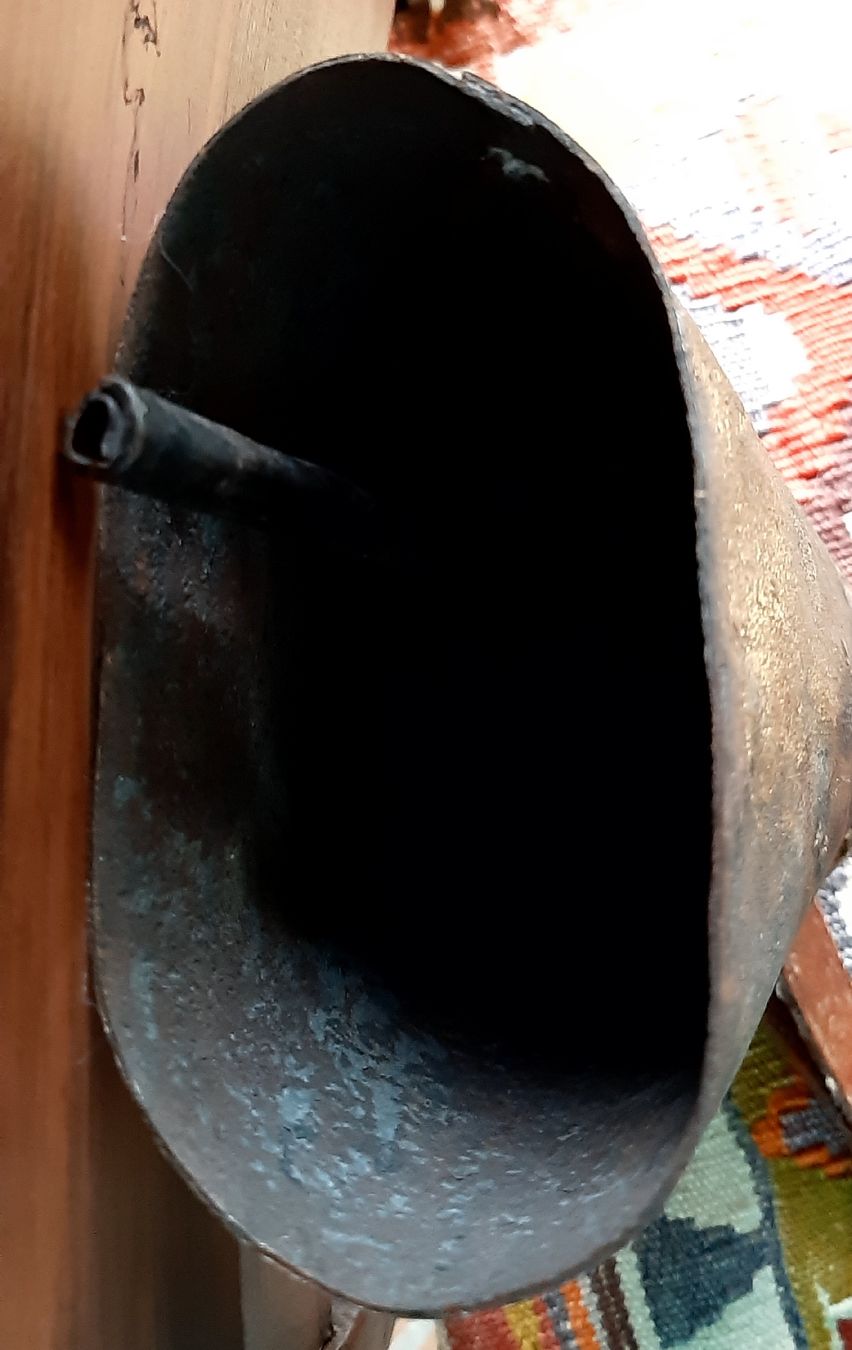 Campanacci mucche: Schöne Glocke mit Lederriemen – Usato da Tagelswangen venduto da BrigittaC01 5