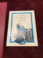 Noten Sonatina No. 1 Altblockflöte und Klavier James Hook