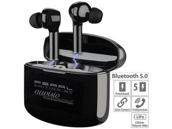 Cuffie: In-Ear-Stereo-Headset mit Bluetooth 5, Ladebox, 18 Std. – Nuovo e nell'imballaggio originale da Adlikon b.Regensdf venduto da ChriZ86