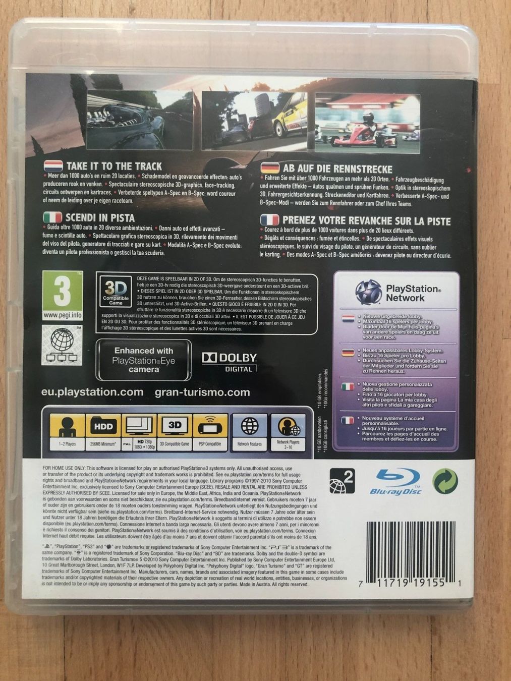 Sony Giochi: Gran Turismo 5 - PS 3 – Usato da Nussbaumen AG venduto da Pika-Shop 1