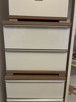 Nachttisch 2x Holz Optik 