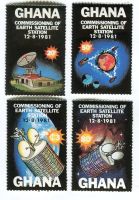 Briefmarken "Raumfahrt". Ghana.