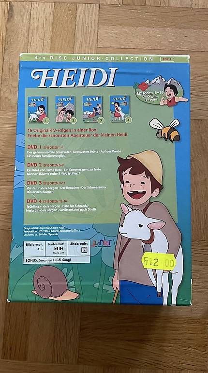 Alle DVDs: Heidi Dvd Box I – Gebraucht aus Therwil von rubininio 1