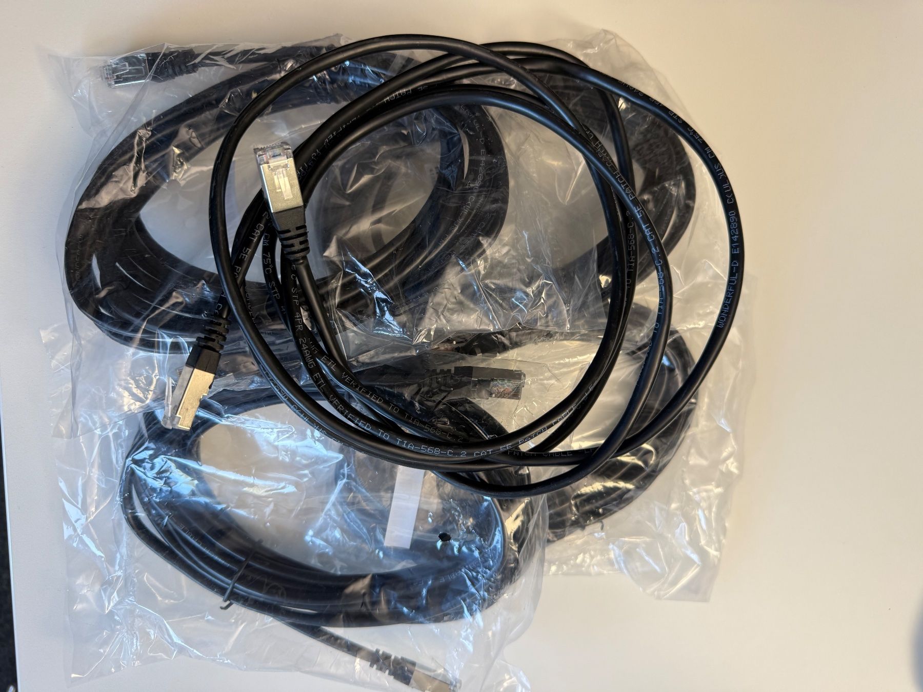 Cavi: LAN Kabel 2.5m (3Stück) – Nuovo (secondo la descrizione) da Nürensdorf venduto da Flyer13 2