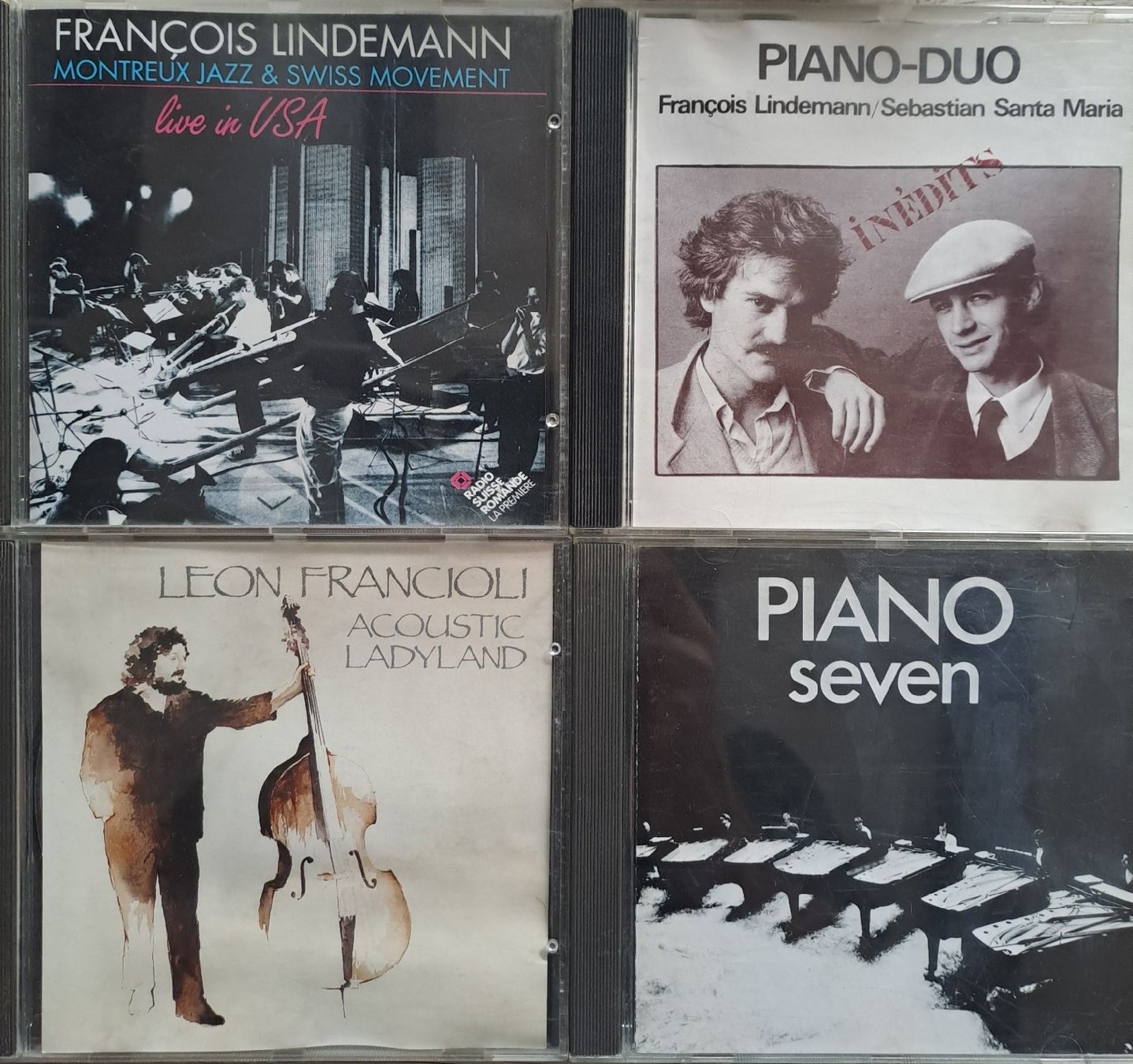 CDs: Lot de 8 cd de jazz Suisse romand – Gebraucht aus Lully VD von AlanParson