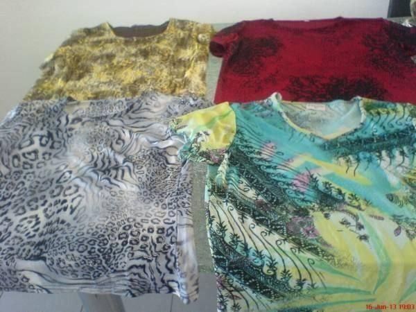 Lots de vêtements: 4 schöne, moderne Shirts M – D'occasion à Oftringen par andrax